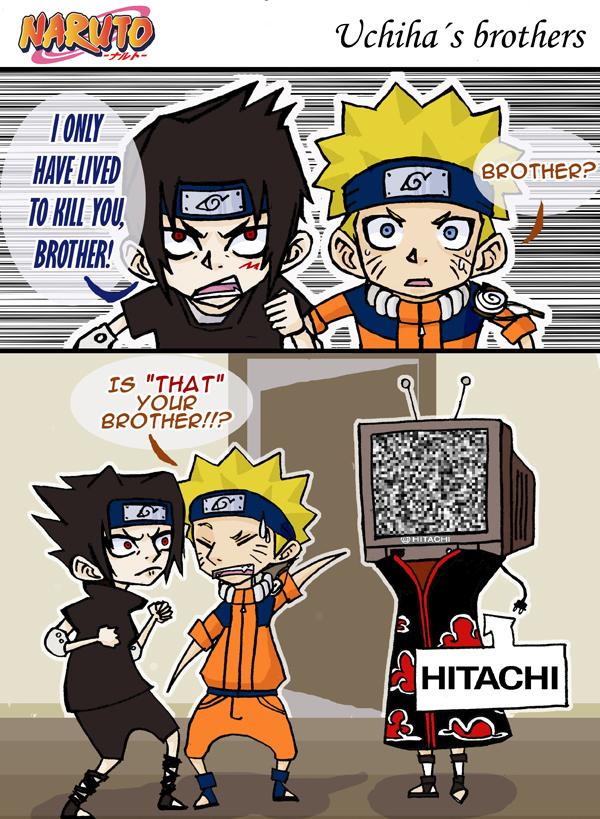 Weird Uchiha brothers ...